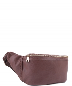 Vegan Leather Fanny Pack FC19517 COFFEE